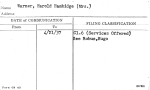 Warner, Harold Hambidge (Mrs.)