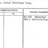 Warner, Joseph Furniture Corp.