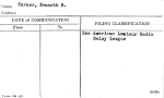 Warner, Kenneth B.