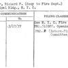 Warner, Richard F. (Secy to Fire Dept.)