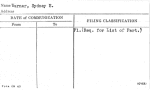 Warner, Sydney E.