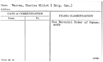 Warren, Charles Elliot (Brig. Gen.)