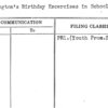 Washington's Birthday Excercises in Schools