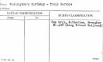 Washington's Birthday - Train Service