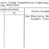 Washington County Conservation Committee, Wisconsin