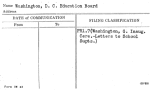 Washington, D.C. Education Board