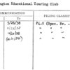 Washington Educational Touring Club