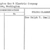 Washington Gas & Electric Company