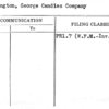 Washington, George Candies Company