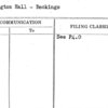 Washington Hall - Bookings