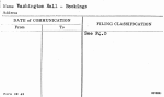 Washington Hall - Bookings