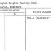 Washington Heights Century Club