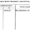 Washington Market Merchants' Association, Inc.