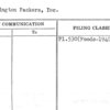 Washington Packers, Inc.