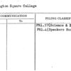 Washington Square College