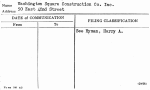 Washington Square Construction Co. Inc.