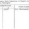 Washington State Federation of Women's Clubs