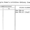 Washington Women's Activities Advisory Committee