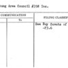 Watchung Area Council #358 Inc.
