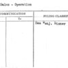 Water Sales - Operation