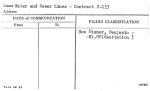 Water and Sewer Lines - Contract C-153