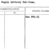 Water Supply Advisory Sub-Comm.