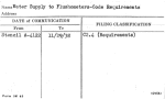 Water Supply to Flushometers-Code Requirements