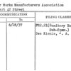 Water Works Manufacturers Association