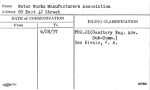 Water Works Manufacturers Association