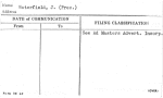 Waterfield, J. (Pres.)