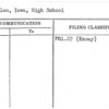 Waterloo, Iowa, High School