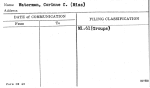 Waterman, Corinne C. (Miss)