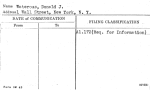 Waterous, Donald J.