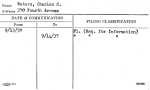 Waters, Charles C.