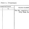 Waters, James A. (President)