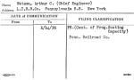 Watson, Arthur C. (Chief Engineer)