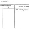 Watson, Clement H.