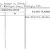 Watson, George O. (Pres.)