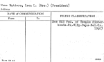 Watters, Leon L. (Mrs.) (President)