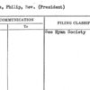 Watters, Philip, Rev. (President)
