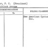 Wattler, F.C. (President)