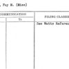 Watts, Fay M. (Miss)
