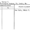 Watts, George S.