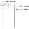 Watts, W.C. Rear Admiral