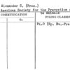 Webb, Alexander S. (Pres.)