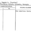 Webb, Eugene G. (Cashier)