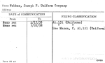 Webber, Joseph F. Uniform Company