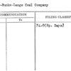 Weber-Bunke-Lange Coal Company