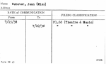 Webster, Jean (Miss)