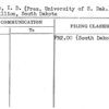Weeks, I.D. (Pres. University of S. Dak.)